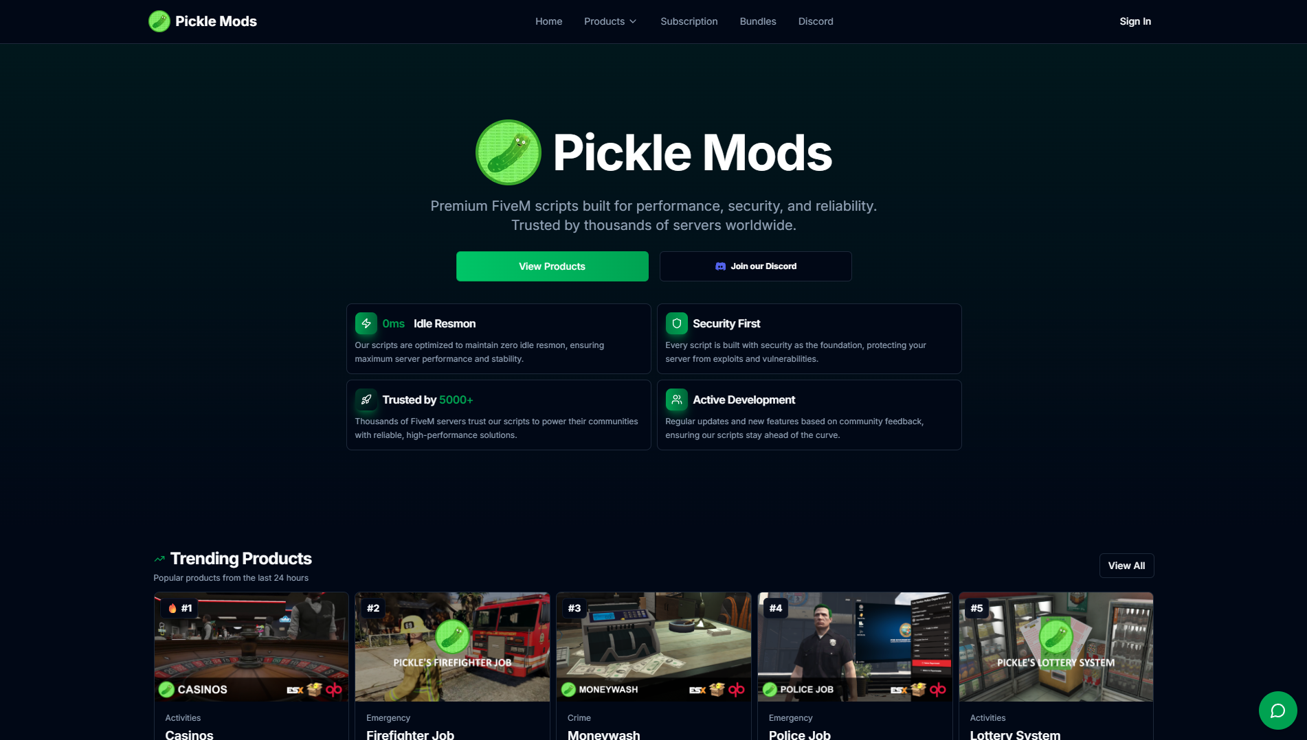 Pickle Mods